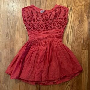 Free People Red Mini Dress